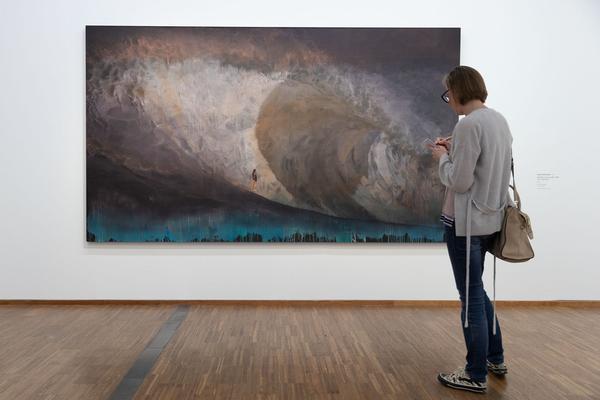 Albertina: Hans Weigand. Rider in the Storm (19.5. - 21.8.2022) Foto: eSeL.at - Lorenz Seidler Foto: eSeL Lorenz Seidler