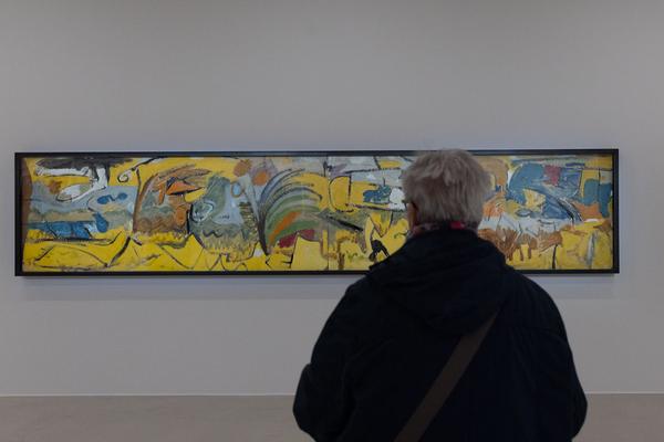 Kunsthalle Krems: Helen Frankenthaler. Malerische Konstellationen (23.4. - 30.10.2022) Foto: eSeL.at - Lorenz Seidler Foto: eSeL Lorenz Seidler