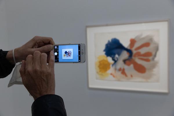 Kunsthalle Krems: Helen Frankenthaler. Malerische Konstellationen (23.4. - 30.10.2022) Foto: eSeL.at - Lorenz Seidler Foto: eSeL Lorenz Seidler