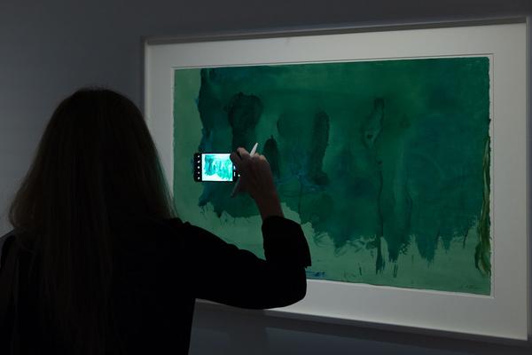 Kunsthalle Krems: Helen Frankenthaler. Malerische Konstellationen (23.4. - 30.10.2022) Foto: eSeL.at - Lorenz Seidler Foto: eSeL Lorenz Seidler