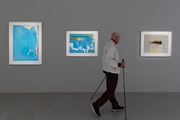 Kunsthalle Krems: Helen Frankenthaler. Malerische Konstellationen (23.4. - 30.10.2022) Foto: eSeL.at - Lorenz Seidler Foto: eSeL Lorenz Seidler