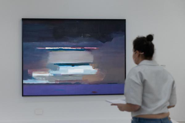 Kunsthalle Krems: Helen Frankenthaler. Malerische Konstellationen (23.4. - 30.10.2022) Foto: eSeL.at - Lorenz Seidler Foto: eSeL Lorenz Seidler