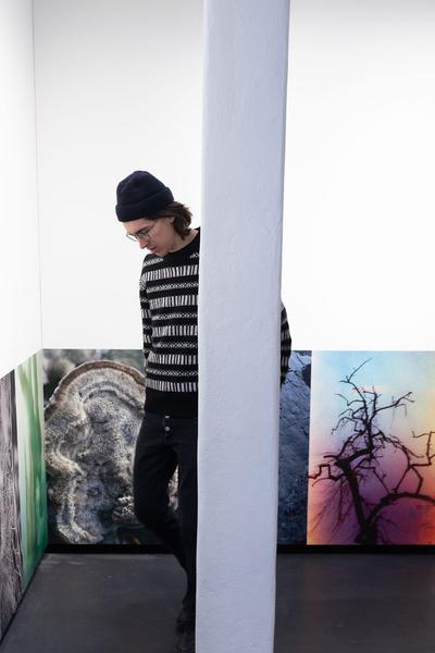 Kunst Haus Wien / Garage: Dries Segers "Hotel Bellevue" (12.03. - 27.03.2022) Foto: eSeL.at - Lorenz Seidler Foto: eSeL Lorenz Seidler