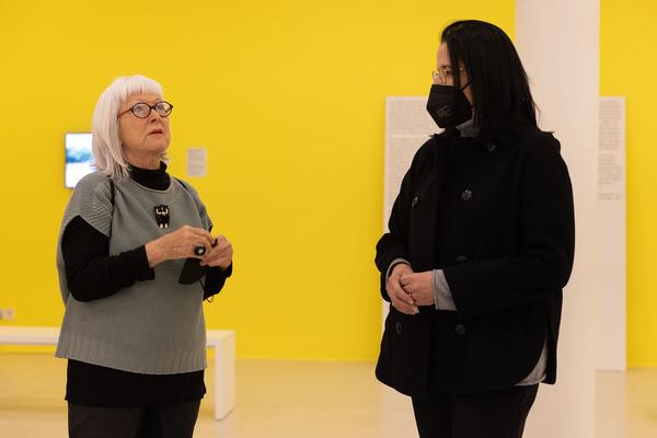Kunsthalle Krems: Margot Pilz "Selbstauslöserin" (23.10.2021 - 03.04.2022) Foto: eSeL.at - Lorenz Seidler Foto: eSeL Lorenz Seidler