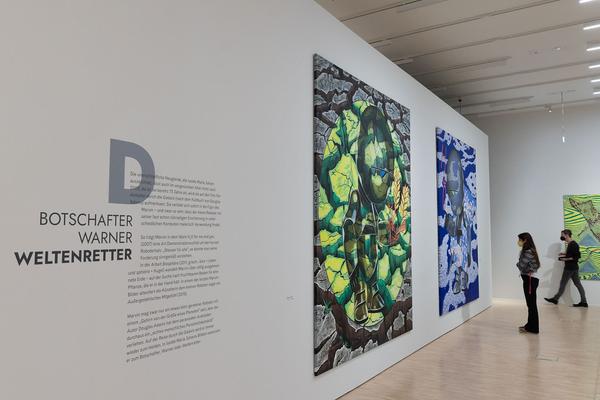 Landesgalerie Niederösterreich: Isole Maria Joham "Eine Visionärin neu entdeckt" (2.4. - 9.10.2022) Foto: eSeL.at - Lorenz Seidler Foto: eSeL Lorenz Seidler