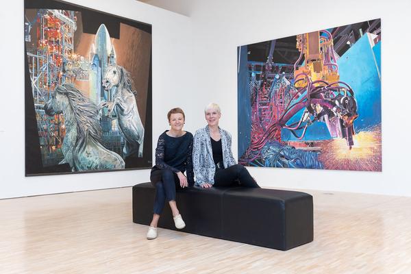 Landesgalerie Niederösterreich: Isole Maria Joham "Eine Visionärin neu entdeckt" (2.4. - 9.10.2022) Foto: eSeL.at - Lorenz Seidler Foto: eSeL Lorenz Seidler