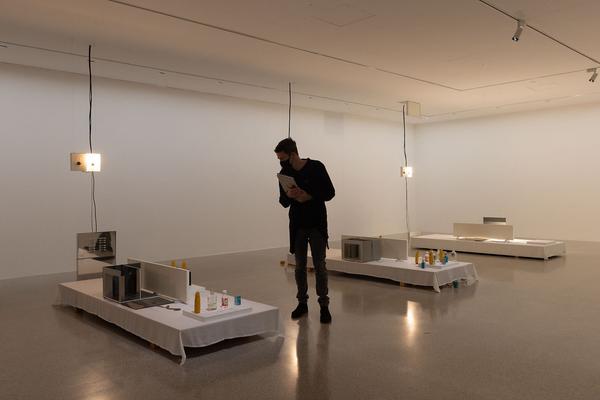 mumok: Jesse Stecklow "Terminal" (20.5. - 25-9.2022) Foto: eSeL.at - Lorenz Seidler Foto: eSeL Lorenz Seidler