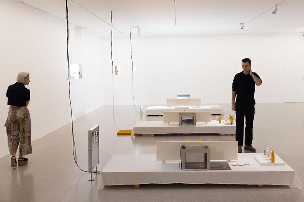 mumok: Jesse Stecklow "Terminal" (20.5. - 25-9.2022) Foto: eSeL.at - Lorenz Seidler Foto: eSeL Lorenz Seidler