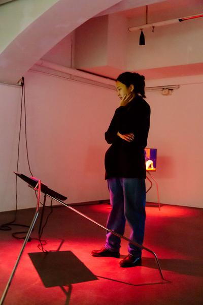 Das weisse Haus: „BOYNCIANA“ Johanna Bruckner & „The Backyard On the Seventh Floor“ Corinna Helenelund (22.09. - 13.11.2022) Foto: eSeL.at - Anastasiia Yakovenko Foto: esel@esel.at