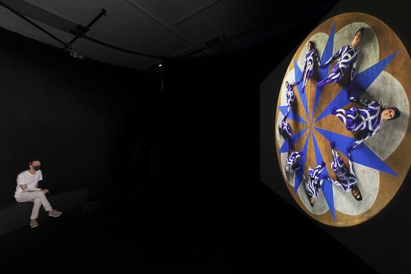 Kunsthalle Wien: Katrina Daschner. BURN & GLOOM! GLOW & MOON! (30.6. - 23.10.2022) Foto: eSeL.at - Lorenz Seidler Foto: eSeL Lorenz Seidler