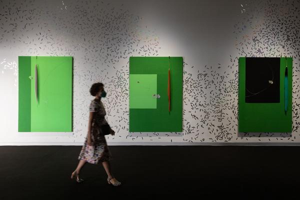 Kunsthalle Wien: Katrina Daschner. BURN & GLOOM! GLOW & MOON! (30.6. - 23.10.2022) Foto: eSeL.at - Lorenz Seidler Foto: eSeL Lorenz Seidler