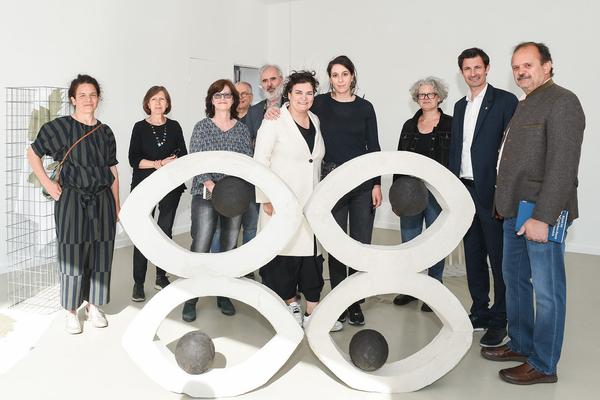 Kunstraum Weikendorf: Luiza Margan "Mit offenen Armen" (30.4.2022, Kunst im öffentlichen Raum Nö) Foto: eSeL.at - Joanna Pianka