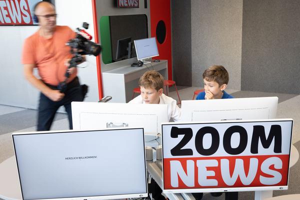 Zoom Kindermuseum: Mit und Ohne Worte. Mitmachausstellung zum Thema Kommunikation (seit 5.10.2022) Fototo: eSeL.at - Lorenz Seidler Foto: eSeL Lorenz Seidler