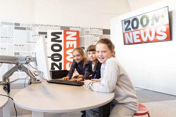 Zoom Kindermuseum: Mit und Ohne Worte. Mitmachausstellung zum Thema Kommunikation (seit 5.10.2022) Fototo: eSeL.at - Lorenz Seidler Foto: eSeL Lorenz Seidler