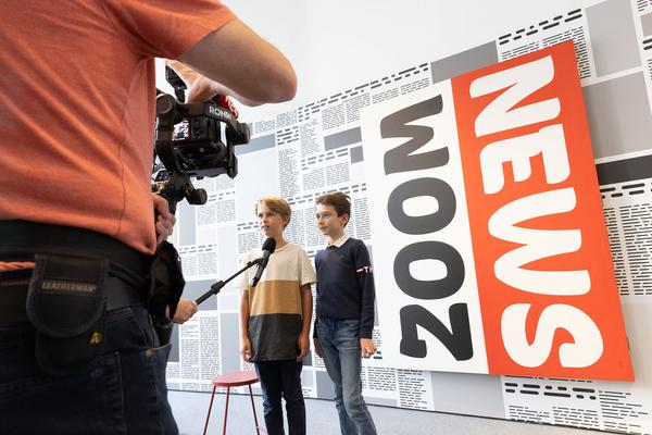 Zoom Kindermuseum: Mit und Ohne Worte. Mitmachausstellung zum Thema Kommunikation (seit 5.10.2022) Fototo: eSeL.at - Lorenz Seidler Foto: eSeL Lorenz Seidler
