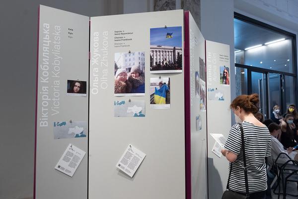 Haus der Geschcihte Österreich: “My Voice Means Something”. Ukrainische Frauen über den Krieg (Eröffnung, 22.8. - 16.10.2022) Foto: eSeL.at - Lorenz Seidler Foto: eSeL Lorenz Seidler