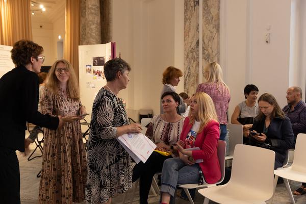 Haus der Geschcihte Österreich: “My Voice Means Something”. Ukrainische Frauen über den Krieg (Eröffnung, 22.8. - 16.10.2022) Foto: eSeL.at - Lorenz Seidler Foto: eSeL Lorenz Seidler