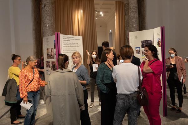 Haus der Geschcihte Österreich: “My Voice Means Something”. Ukrainische Frauen über den Krieg (Eröffnung, 22.8. - 16.10.2022) Foto: eSeL.at - Lorenz Seidler Foto: eSeL Lorenz Seidler