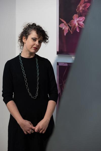 VIENNA ART WEEK / Bildraum 7: Nika Kupyrova - Woman in Green (Eröffnung, 22.11.2022) Foto: eSeL.at - Lorenz Seidler Foto: eSeL Lorenz Seidler