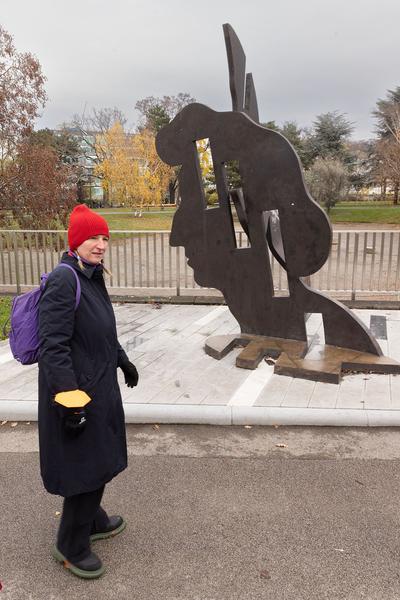Belvedere 21: Public Program - Kunst und Ökologie. Erkundung Schweizergarten mit Eva Berger (19.11.2022) Foto: eSeL.at - Lorenz Seidler Foto: eSeL Lorenz Seidler