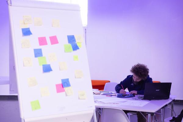 MuseumsQuartier Wien: Raum schaffen: "Co-Design Your MQ" Hackathon (21.9.2022) Foto: eSeL.at - Lorenz Seidler Foto: eSeL Lorenz Seidler