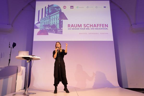MuseumsQuartier Wien: Raum schaffen: "Co-Design Your MQ" Hackathon (21.9.2022) Foto: eSeL.at - Lorenz Seidler Foto: eSeL Lorenz Seidler