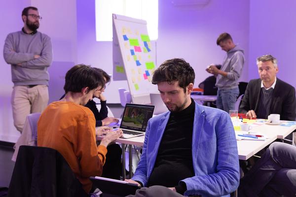 MuseumsQuartier Wien: Raum schaffen: "Co-Design Your MQ" Hackathon (21.9.2022) Foto: eSeL.at - Lorenz Seidler Foto: eSeL Lorenz Seidler