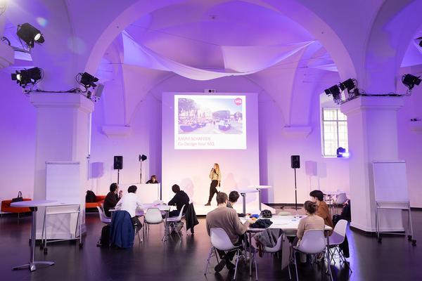 MuseumsQuartier Wien: Raum schaffen: "Co-Design Your MQ" Hackathon (20.9. - 21.9.2022) Foto: eSeL.at - Lorenz Seidler Foto: eSeL Lorenz Seidler