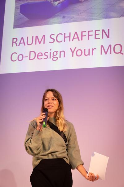 MuseumsQuartier Wien: Raum schaffen: "Co-Design Your MQ" Hackathon (20.9. - 21.9.2022) Foto: eSeL.at - Lorenz Seidler Foto: eSeL Lorenz Seidler