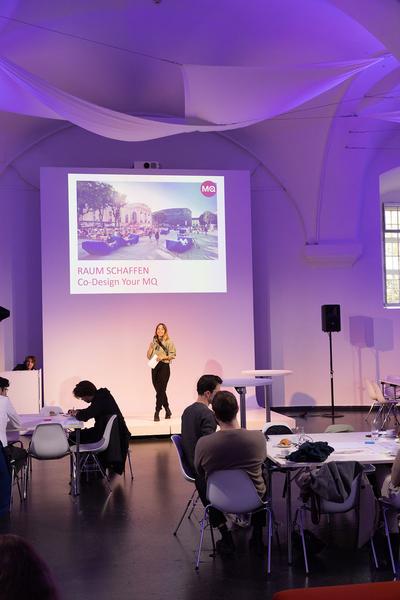 MuseumsQuartier Wien: Raum schaffen: "Co-Design Your MQ" Hackathon (20.9. - 21.9.2022) Foto: eSeL.at - Lorenz Seidler Foto: eSeL Lorenz Seidler