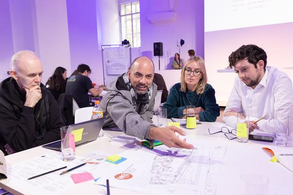 MuseumsQuartier Wien: Raum schaffen: "Co-Design Your MQ" Hackathon (20.9. - 21.9.2022) Foto: eSeL.at - Lorenz Seidler Foto: eSeL Lorenz Seidler
