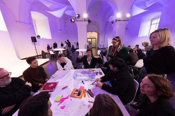 MuseumsQuartier Wien: Raum schaffen: "Co-Design Your MQ" Hackathon (20.9. - 21.9.2022) Foto: eSeL.at - Lorenz Seidler Foto: eSeL Lorenz Seidler