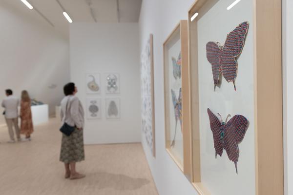 Landesgalerie Niederösterreich: Rendez-Vouz mit der Sammlung. Kunst von 1960 bis Heute (Eröffnung, 22.5.2022) Foto: eSeL.at - Lorenz Seidler Foto: eSeL Lorenz Seidler