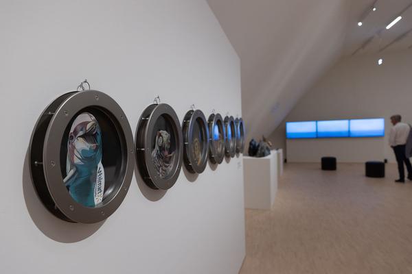 Landesgalerie Niederösterreich: Rendez-Vouz mit der Sammlung. Kunst von 1960 bis Heute (Eröffnung, 22.5.2022) Foto: eSeL.at - Lorenz Seidler Foto: eSeL Lorenz Seidler