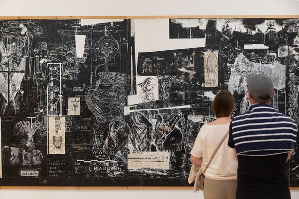 Landesgalerie Niederösterreich: Rendez-Vouz mit der Sammlung. Kunst von 1960 bis Heute (Eröffnung, 22.5.2022) Foto: eSeL.at - Lorenz Seidler Foto: eSeL Lorenz Seidler