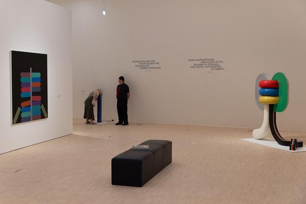 Landesgalerie Niederösterreich: Rendez-Vouz mit der Sammlung. Kunst von 1960 bis Heute (Eröffnung, 22.5.2022) Foto: eSeL.at - Lorenz Seidler Foto: eSeL Lorenz Seidler