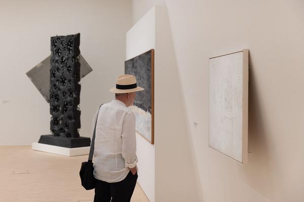Landesgalerie Niederösterreich: Rendez-Vouz mit der Sammlung. Kunst von 1960 bis Heute (Eröffnung, 22.5.2022) Foto: eSeL.at - Lorenz Seidler Foto: eSeL Lorenz Seidler