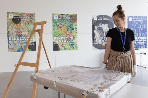 Landesgalerie Niederösterreich: Rendez-Vouz mit der Sammlung. Kunst von 1960 bis Heute (Eröffnung, 22.5.2022) Foto: eSeL.at - Lorenz Seidler Foto: eSeL Lorenz Seidler