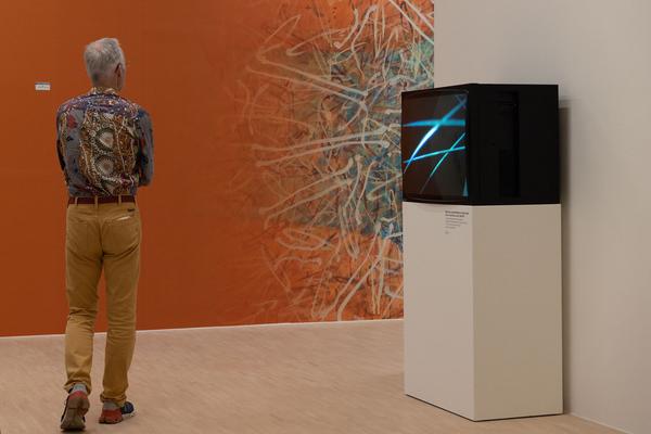 Landesgalerie Niederösterreich: Rendez-Vouz mit der Sammlung. Kunst von 1960 bis Heute (Eröffnung, 22.5.2022) Foto: eSeL.at - Lorenz Seidler Foto: eSeL Lorenz Seidler