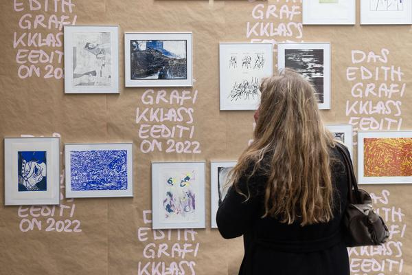 Akademie der Bildenden Künste Wien: Grafik Klasse @ Rundgang 2022 (Exhibit Studio / Schillerplatz, 20.1.-23.1.2022) Foto: eSeL.at - Lorenz Seidler Foto: eSeL Lorenz Seidler