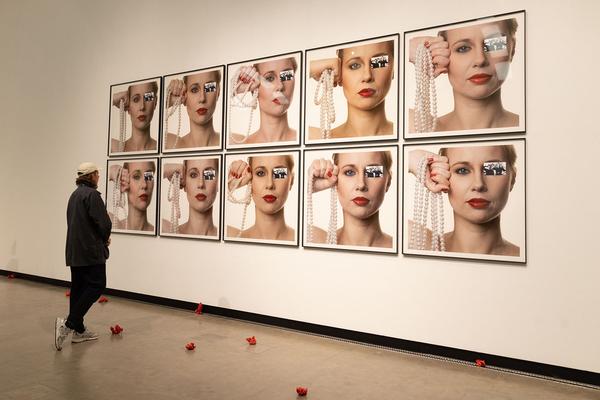 Kunsthalle Wien: Sanja Iveković. Works of Heart 1974–2022 (4.10.2022 - 12.3.2023) Foto: eSeL.at - Lorenz Seidler Foto: eSeL Lorenz Seidler