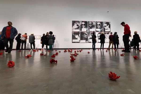 Kunsthalle Wien: Sanja Iveković. Works of Heart 1974–2022 (4.10.2022 - 12.3.2023) Foto: eSeL.at - Lorenz Seidler Foto: eSeL Lorenz Seidler