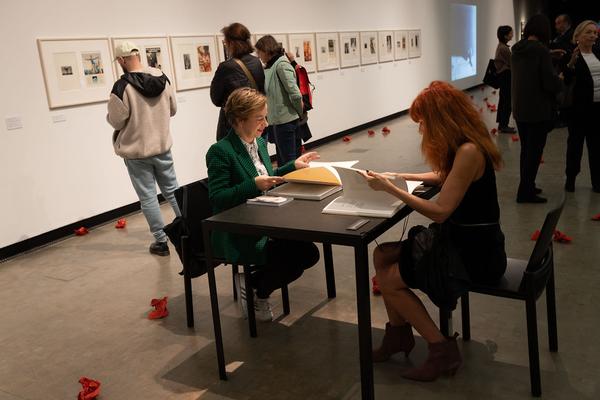 Kunsthalle Wien: Sanja Iveković. Works of Heart 1974–2022 (4.10.2022 - 12.3.2023) Foto: eSeL.at - Lorenz Seidler Foto: eSeL Lorenz Seidler