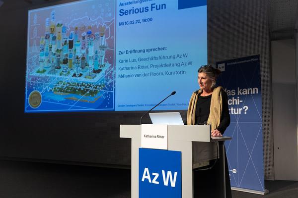 Architekturzentrum Wien: Serious Fun. Architektur & Spiele (17.3. - 15.9.2022) Foto: eSeL.at - Lorenz Seidler Foto: eSeL Lorenz Seidler