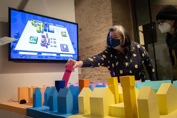 Architekturzentrum Wien: Serious Fun. Architektur & Spiele (17.3. - 15.9.2022) Foto: eSeL.at - Lorenz Seidler Foto: eSeL Lorenz Seidler