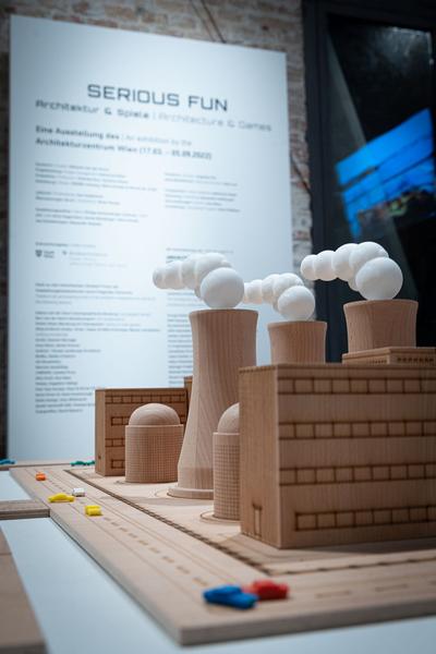 Architekturzentrum Wien: Serious Fun. Architektur & Spiele (17.3. - 15.9.2022) Foto: eSeL.at - Lorenz Seidler Foto: eSeL Lorenz Seidler