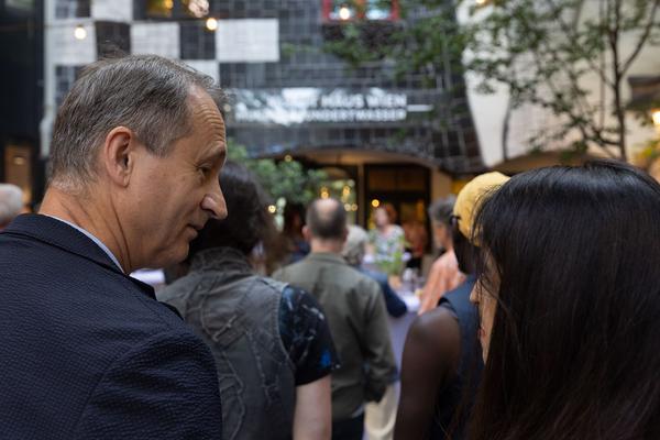 Kunst Haus Wien: Sommerfest & Eröffnung TEACH NATURE (14.6.2022) Foto: eSeL.at - Lorenz Seidler Foto: eSeL Lorenz Seidler