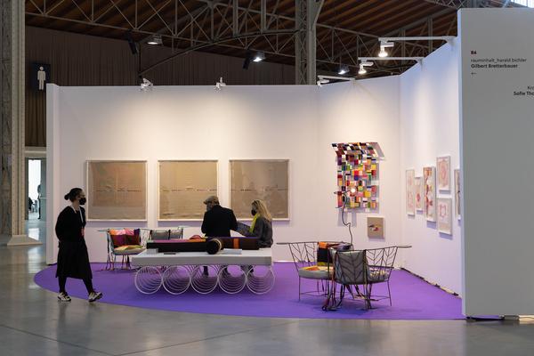 SPARK Art Fair 2022 (Marx Halle, 24.3. - 27.3.2022) Foto: eSeL.at - Lorenz Seidler Foto: eSeL Lorenz Seidler