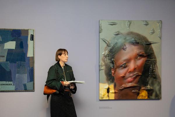 Kunst Haus Wien: Stefanie Moshammer "We love our customers" (13.10.22 - 14.02..2023) Foto: eSeL.at - Anastasiia Yakovenko Foto: eSeL.at - Lorenz Seidler