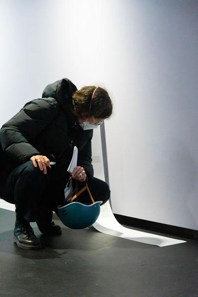 Kunst Haus Wien: Stefanie Moshammer "We love our customers" (13.10.22 - 14.02..2023) Foto: eSeL.at - Anastasiia Yakovenko Foto: eSeL.at - Lorenz Seidler